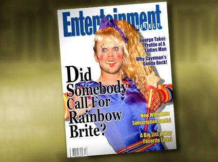 Rainbow Brite Joel McHale, Entertainment Weekly Rainbow Brite Joel McHale, Entertainment Weekly